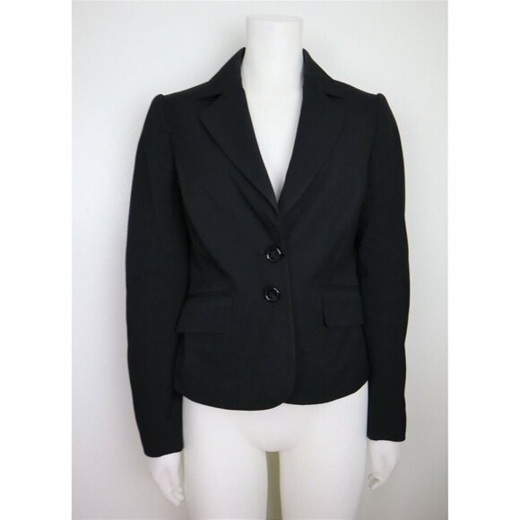 STUDIO 400 THE LIMITED - WOMEN'S BLACK BLAZER SUIT JACKET - SIZE 4 - Picture 1 of 6
